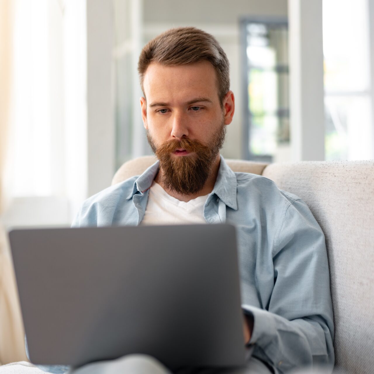 Take Time to Process A man looking up "Abortion support for men"